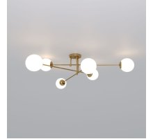 Потолочная люстра Eurosvet Netz 30181/6 латунь a062217