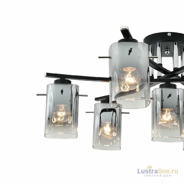Потолочная люстра Escada Iberis 1101/7P Black Потолочная люстра Escada Iberis 1101/7P Black