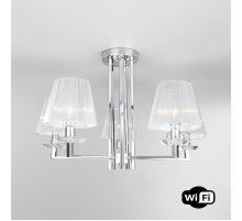 Потолочная люстра Eurosvet Alegria 60125/5 хром Smart (60114/5)