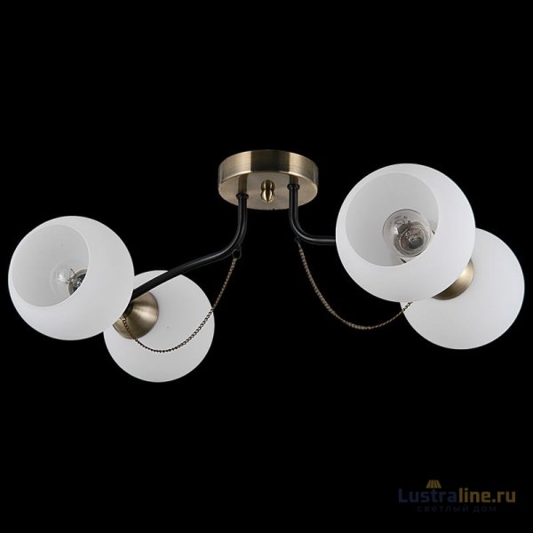 Потолочная люстра Illumico IL0035-4CSQ-79 BK AB