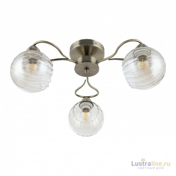 Потолочная люстра Arte Milano Amalfi 329207/3 AB Потолочная люстра Arte Milano Amalfi 329207/3 AB