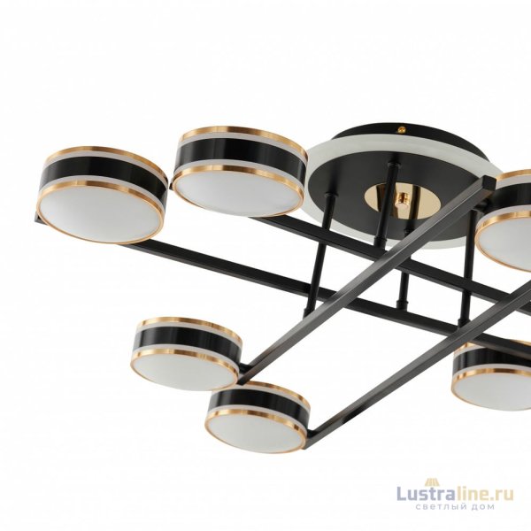 Потолочная люстра Arte Milano Ferrara 278599/8 BK Потолочная люстра Arte Milano Ferrara 278599/8 BK