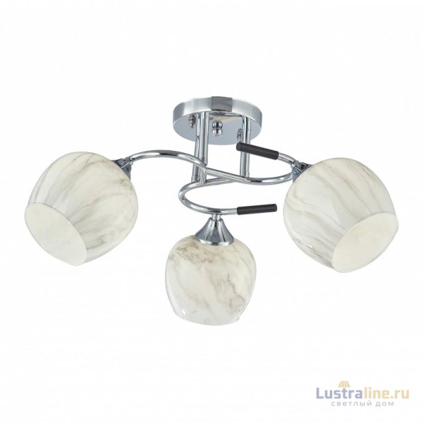 Потолочная люстра Arte Milano Amalfi 327985/3 CR+BK Потолочная люстра Arte Milano Amalfi 327985/3 CR+BK