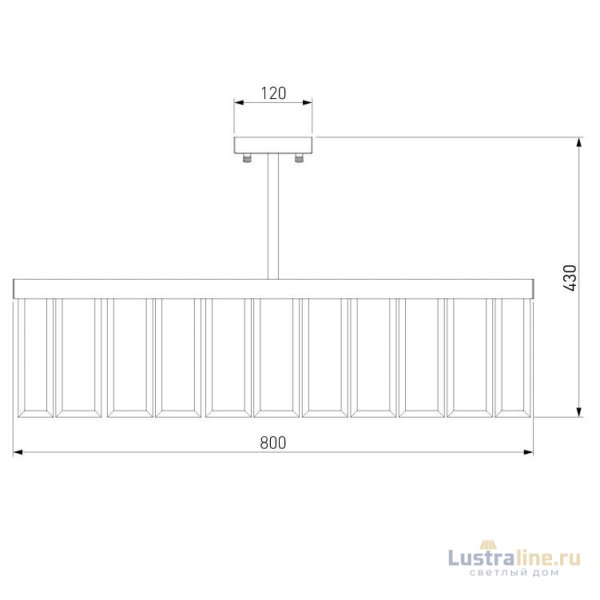 Потолочная люстра Bogates Eclipse 357/8 Smart