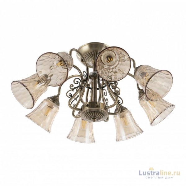 Потолочная люстра Arte Milano 340800/8 AB Потолочная люстра Arte Milano 340800/8 AB