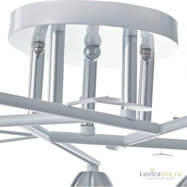Потолочная люстра Arte Milano Amalfi 326508/5 WH+CR Потолочная люстра Arte Milano Amalfi 326508/5 WH+CR