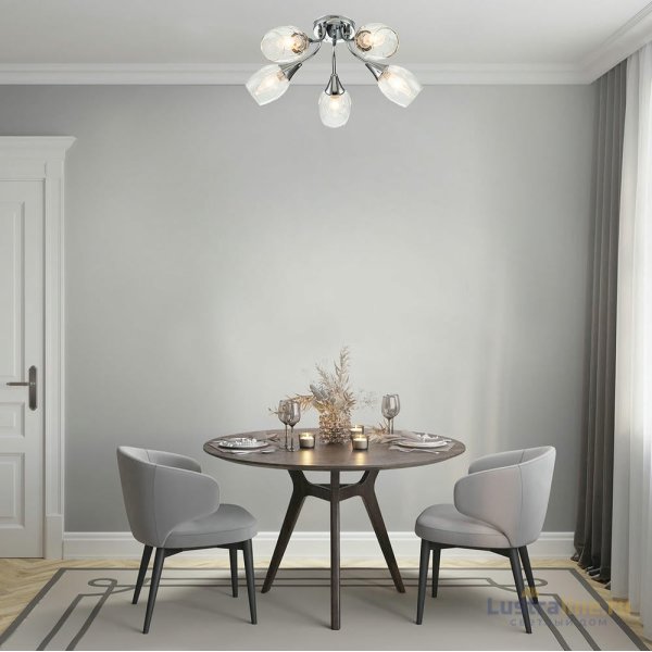 Потолочная люстра Escada Tulip 670/5P Потолочная люстра Escada Tulip 670/5P