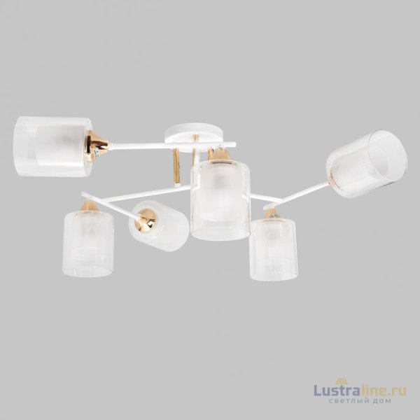Потолочная люстра IMEX MD.2188-6-S-WH+FGD