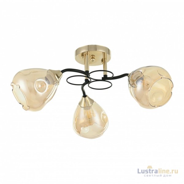 Потолочная люстра Arte Milano Amalfi 324106/3 FG+BK Потолочная люстра Arte Milano Amalfi 324106/3 FG+BK