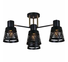 Потолочная люстра Reluce 06074-3.3-04 BK+FG