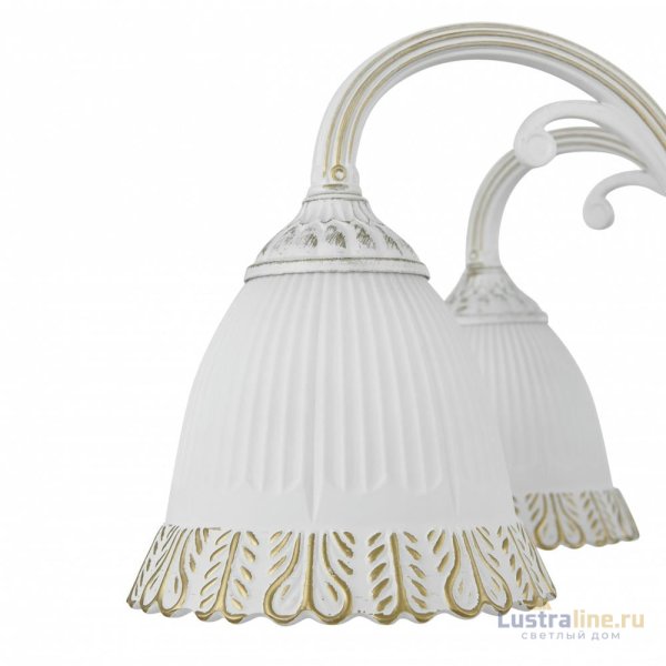 Потолочная люстра Arte Milano 347410/6 WT+G Потолочная люстра Arte Milano 347410/6 WT+G