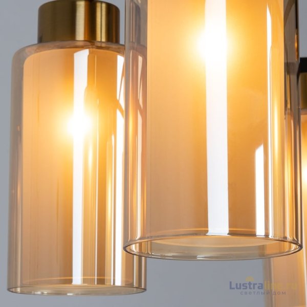 Потолочная люстра Arte Lamp Leo A7027PL-6BK Потолочная люстра Arte Lamp Leo A7027PL-6BK