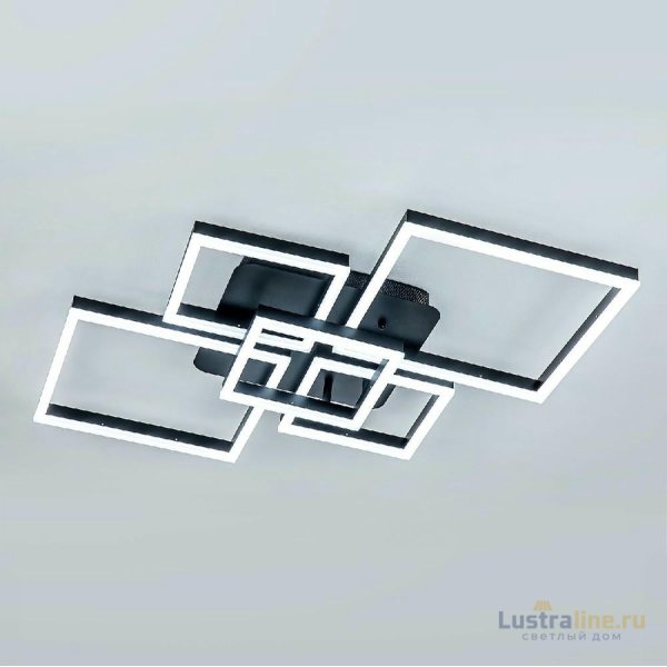 Потолочная люстра LED4U L11040-5 BK Потолочная люстра LED4U L11040-5 BK