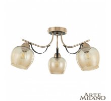 Потолочная люстра Arte Milano Amalfi 322306/3 FG+BK Потолочная люстра Arte Milano Amalfi 322306/3 FG+BK
