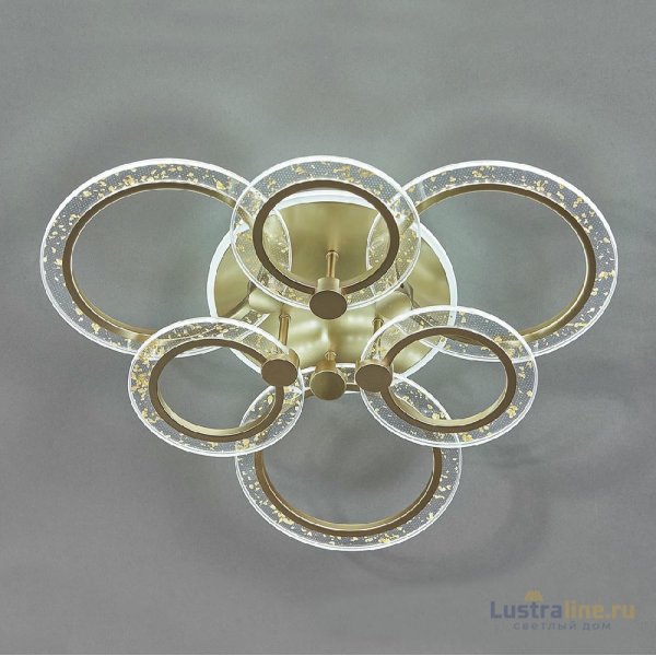 Потолочная светодиодная люстра Escada Enigma 10225/6LED Gold УЦ Потолочная светодиодная люстра Escada Enigma 10225/6LED Gold УЦ