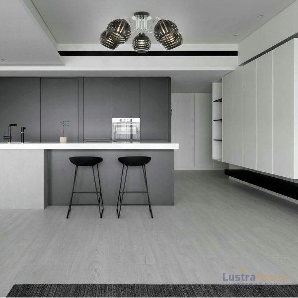 Потолочная люстра Arte Milano Amalfi 325107/5 BK.CR Потолочная люстра Arte Milano Amalfi 325107/5 BK.CR