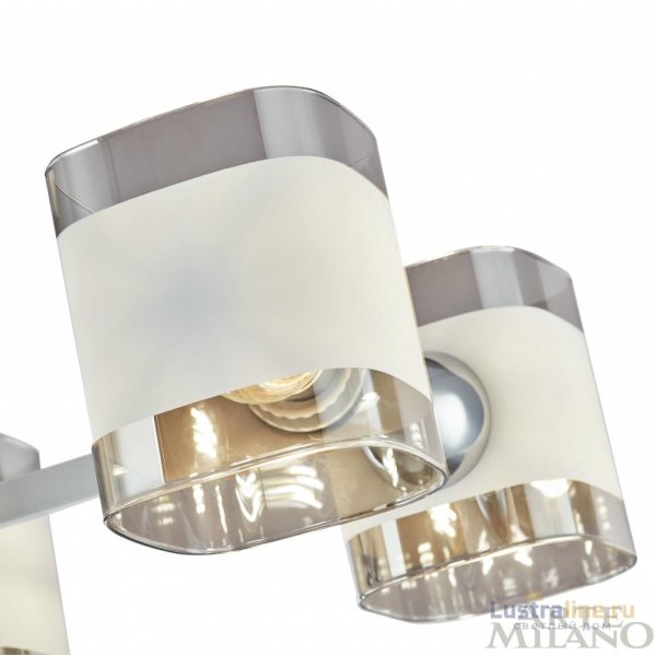 Потолочная люстра Arte Milano Amalfi 329809/4 WH+CR Потолочная люстра Arte Milano Amalfi 329809/4 WH+CR