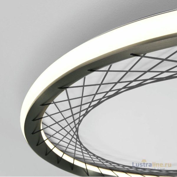 Потолочная люстра Eurosvet Parafe 40023/1 LED серый a069304 Потолочная люстра Eurosvet Parafe 40023/1 LED серый a069304