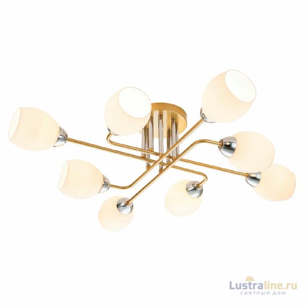 Потолочная люстра Escada Hope 1132/8P Gold Потолочная люстра Escada Hope 1132/8P Gold