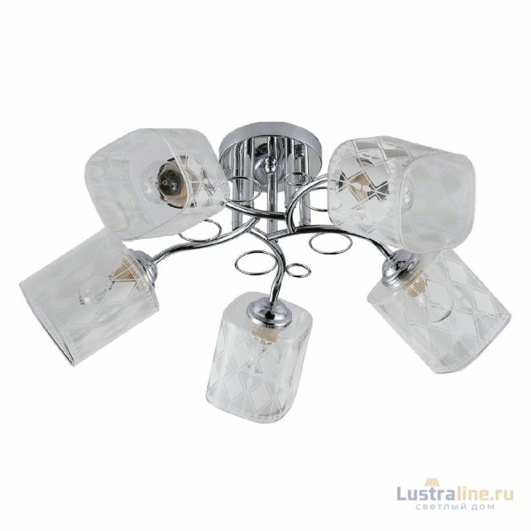 Потолочная люстра Escada Aronia 1106/5PL Потолочная люстра Escada Aronia 1106/5PL