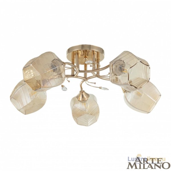 Потолочная люстра Arte Milano Amalfi 328106/5 FG Потолочная люстра Arte Milano Amalfi 328106/5 FG