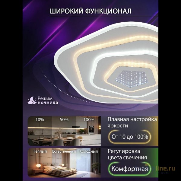 Потолочная люстра Natali Kovaltseva Palace LED LAMPS 81111/4C