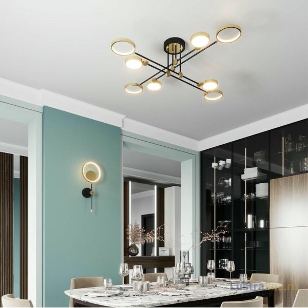 Потолочная люстра Odeon Light Denzel 4320/75CL
