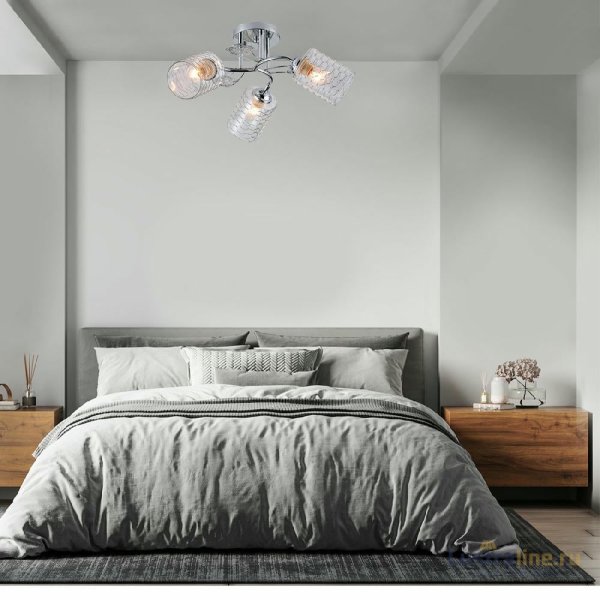 Потолочная люстра Escada Weigela 1113/3PL Потолочная люстра Escada Weigela 1113/3PL
