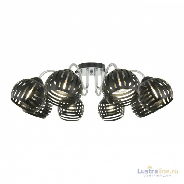 Потолочная люстра Arte Milano Amalfi 325107/8 BK.CR Потолочная люстра Arte Milano Amalfi 325107/8 BK.CR