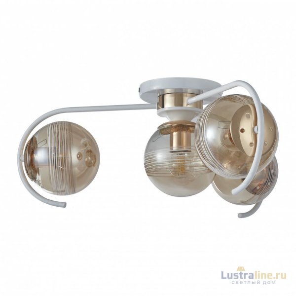 Потолочная люстра Arte Milano Amalfi 326208/3+1 WH+FG