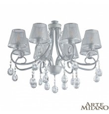 Потолочная люстра Arte Milano Amalfi 337146/8 WT+SL