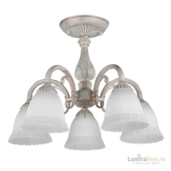 Потолочная люстра Escada Versailles 1114/5PL White Потолочная люстра Escada Versailles 1114/5PL White