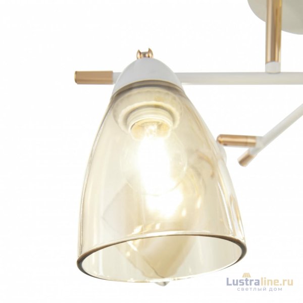 Потолочная люстра Arte Milano Amalfi 327410/5 FG+WH Потолочная люстра Arte Milano Amalfi 327410/5 FG+WH
