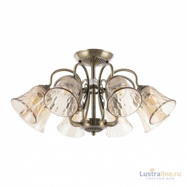 Потолочная люстра Arte Milano 340800/8 AB Потолочная люстра Arte Milano 340800/8 AB