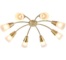 Потолочная люстра Escada Aquilegia 1100/8P Gold