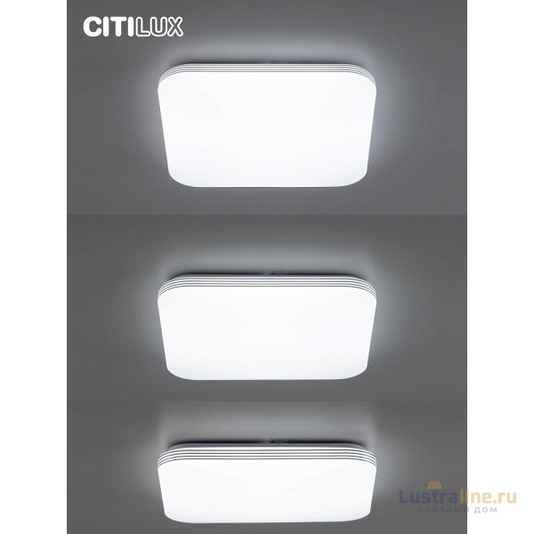 Потолочная светодиодная люстра Citilux Симпла CL714K680G