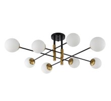Потолочная люстра Crystal Lux Fidel FIDEL PL8 BLACK