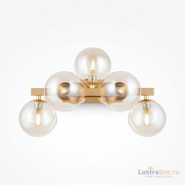 Потолочная люстра Maytoni Dallas MOD547WL-05G Потолочная люстра Maytoni Dallas MOD547WL-05G