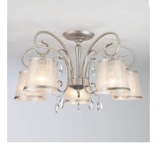 Потолочная люстра Eurosvet Liona 60065/5 серебро