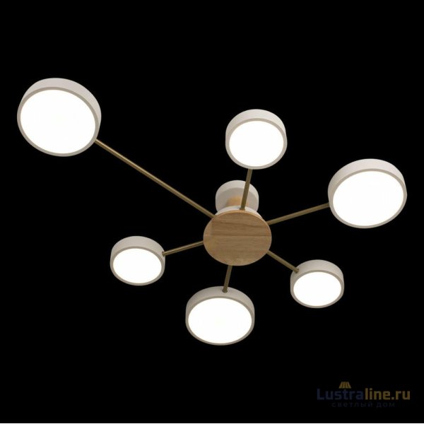 Потолочная люстра Loft IT Sunrise 10316/6 White Потолочная люстра Loft IT Sunrise 10316/6 White