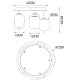 Потолочная люстра Arte Lamp Freddie A2231PL-5PB