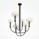 Потолочная люстра Maytoni Status MOD333PL-06B