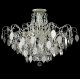 Потолочная люстра Crystal Lux ESMIRALDA PL9 SILVER
