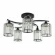 Потолочная люстра Arte Milano Amalfi 327103/5 BK+CR