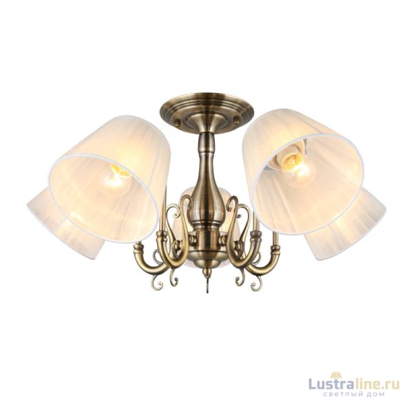 Потолочная люстра Omnilux Leonessa OML-29117-05 Потолочная люстра Omnilux Leonessa OML-29117-05