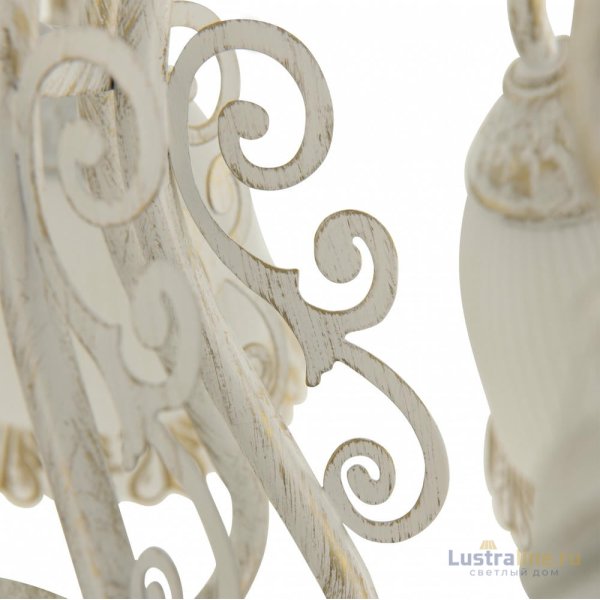 Потолочная люстра Arte Milano 340800/8 WT+G Потолочная люстра Arte Milano 340800/8 WT+G