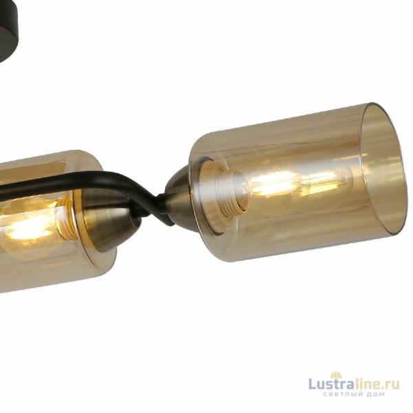 Потолочная люстра Illumico IL8148-4COU-79 BK BR Bice