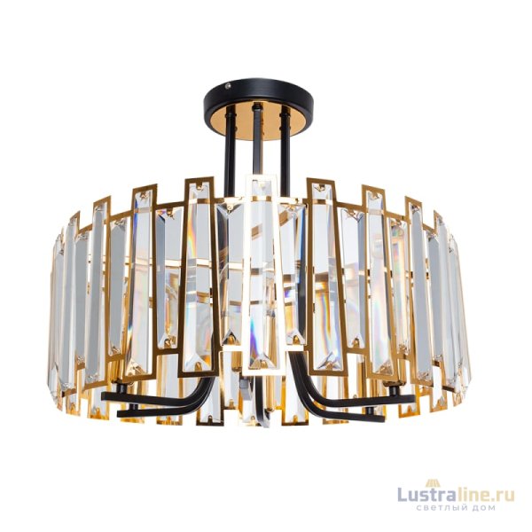 Потолочная люстра Arte Lamp Amber A1028PL-6BK Потолочная люстра Arte Lamp Amber A1028PL-6BK