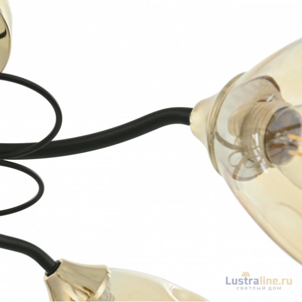 Потолочная люстра Arte Milano Amalfi 324106/5 FG+BK Потолочная люстра Arte Milano Amalfi 324106/5 FG+BK
