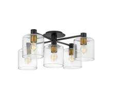 Потолочная люстра Hinkley QN-AXEL5-BK Потолочная люстра Hinkley QN-AXEL5-BK